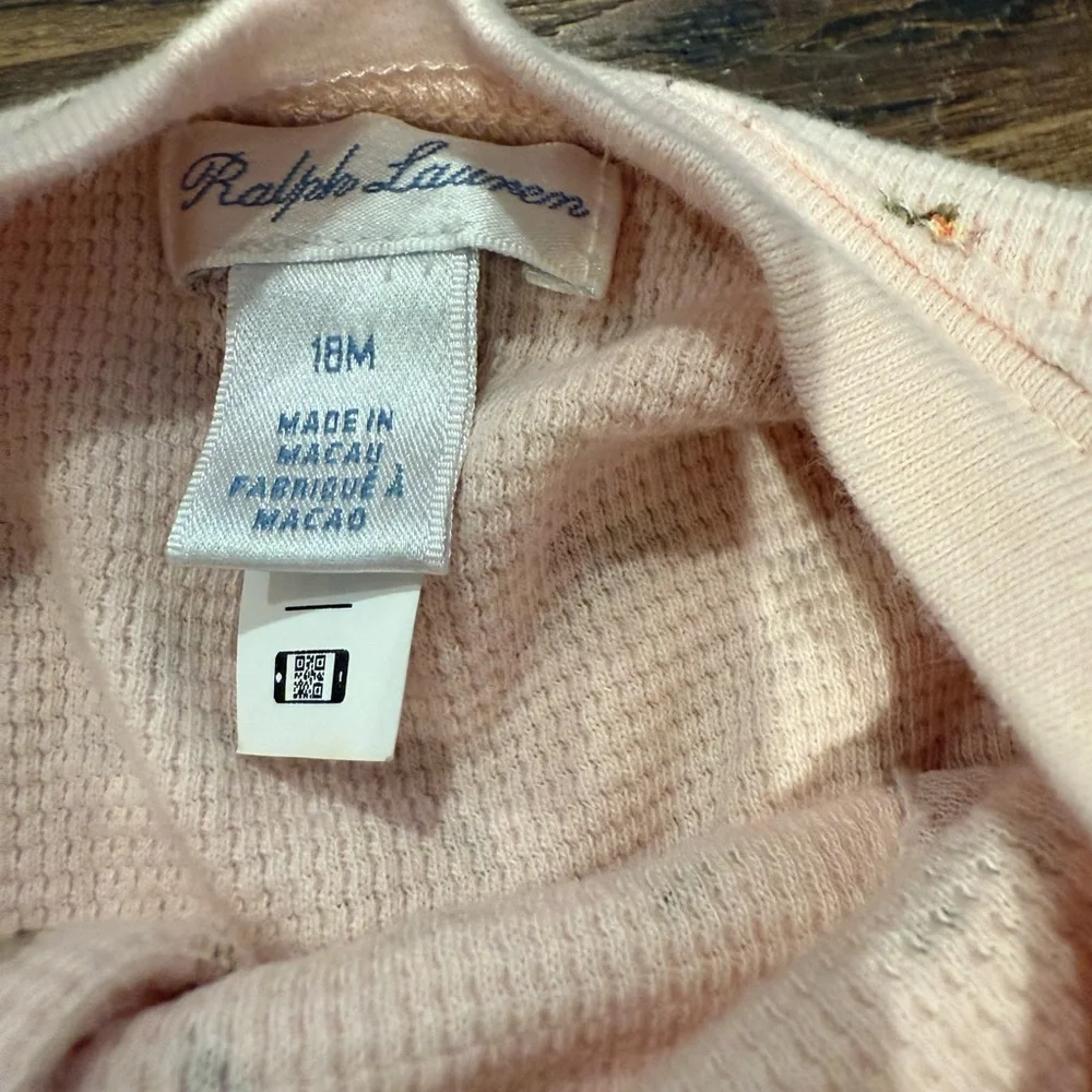 Ralph Lauren Cotton Floral Dress & Bloomers
